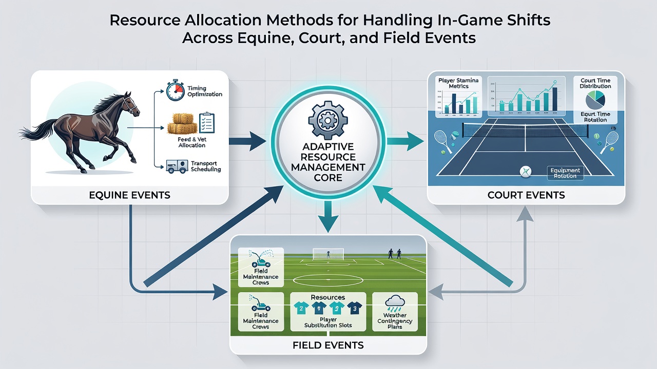 Detailed view of allocation adjustments during court sports rallies and field event momentum changes